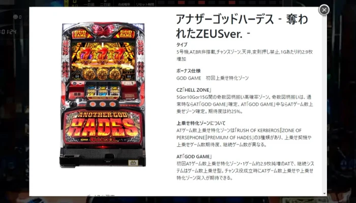 アナザーゴッドハーデス-奪われたZEUSver.-