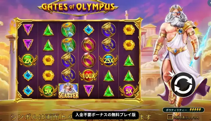 ゲートオブオリンパス(Gates of Olympus)