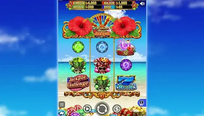 Hawaiian Dream Jackpot(ハワイアン・ドリーム・ジャックポット)