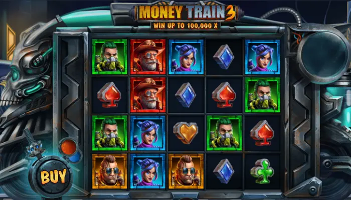 爆発力がすごいスロット「Money Train 3」