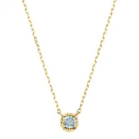 アクアマリンネックレス